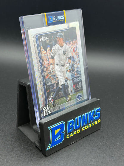 2025 Ben Rice Topps Chrome Prizm RC
