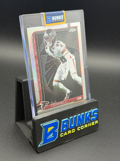2025 AJ Terrell Topps Chrome Silver