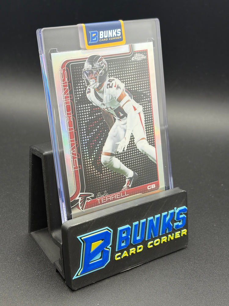 2025 AJ Terrell Topps Chrome Silver