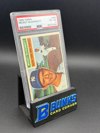 1956 Mickey McDermott PSA 4