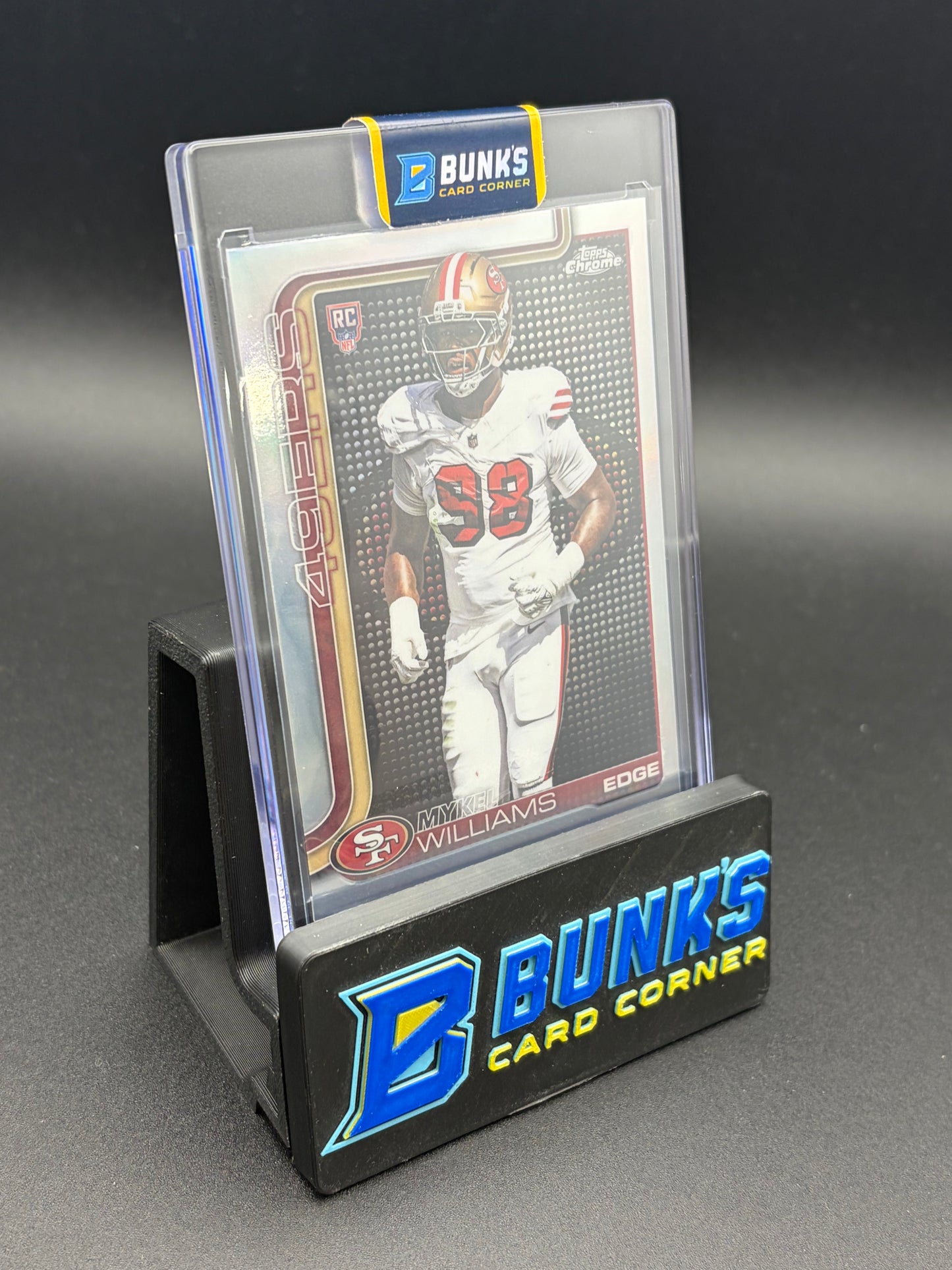 2025 Mykel Williams Topps Chrome Light Board RC