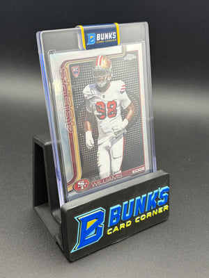 2025 Mykel Williams Topps Chrome Light Board RC