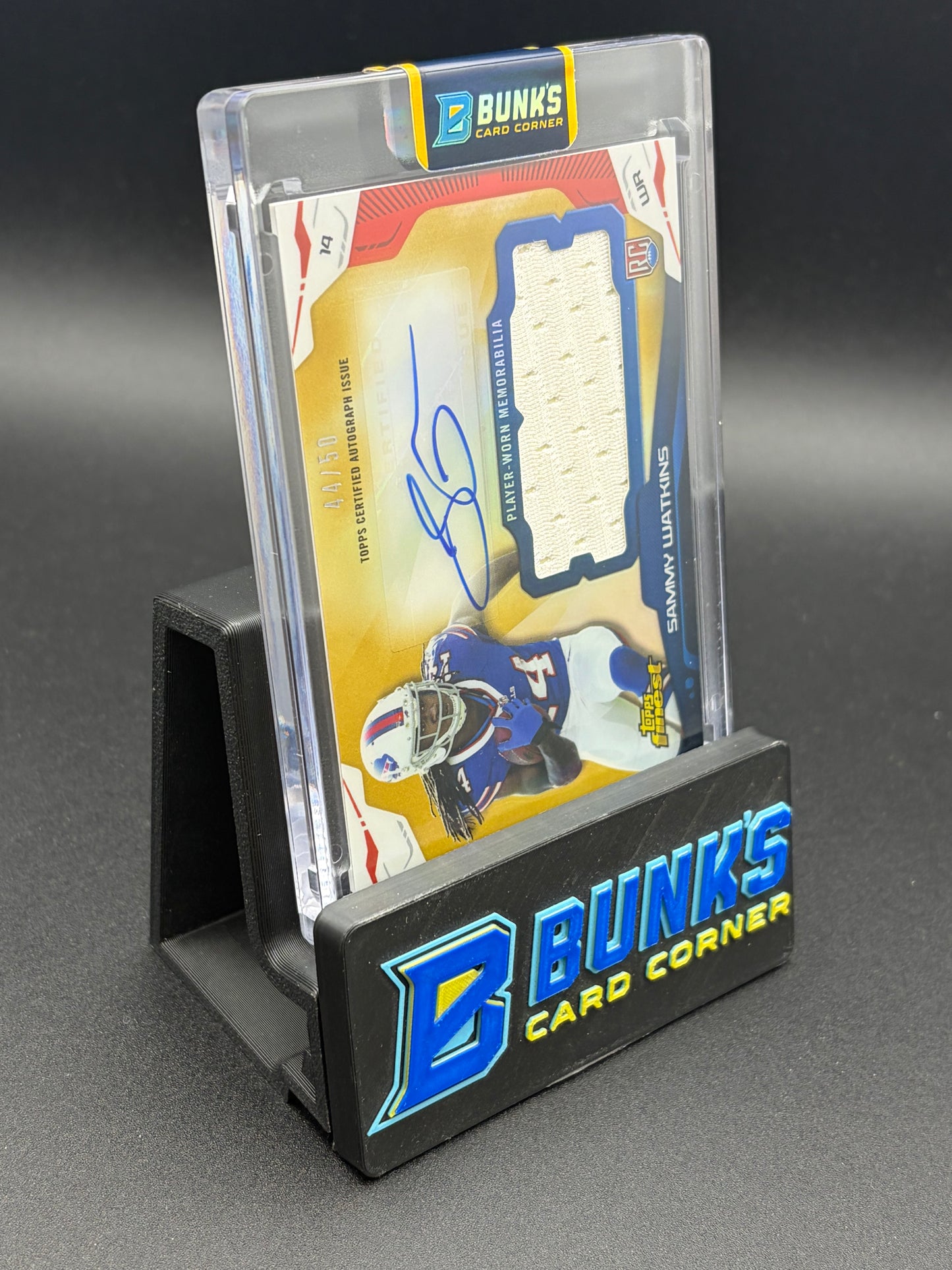 2014 Sammy Watkins Finest Moments Patch Auto 44/50