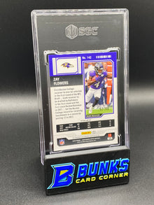 2023 Zay Flowers Auto. Variation Red Prizm RC SGC 10/9 (Box B54)