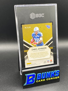 2022 Chris Johnson Living Legends Xtra Points Platinum 18/25 SGC 10 (Box B55)