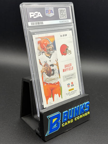 2021 Baker Mayfield NFL Drip Prestige PSA 9