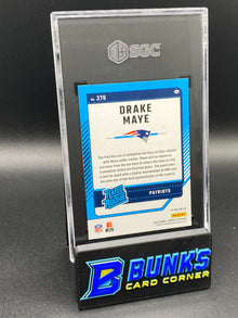2024 Drake Maye Optic Preview Red Wave Prizm RC SGC 9.5 (Box B55)