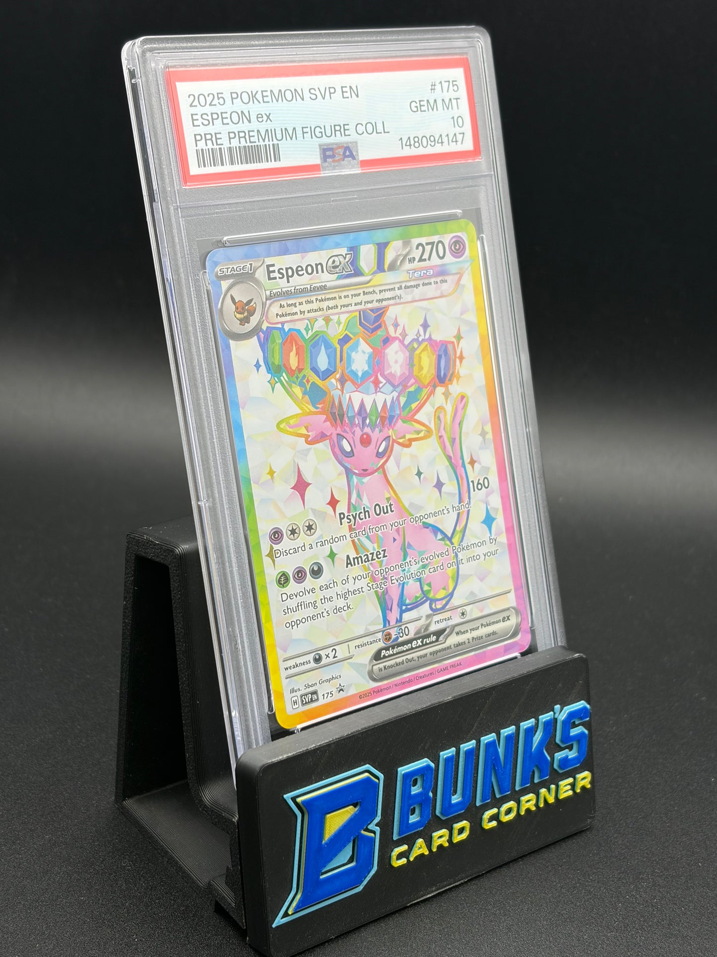 Espeon EX Promo PSA 10