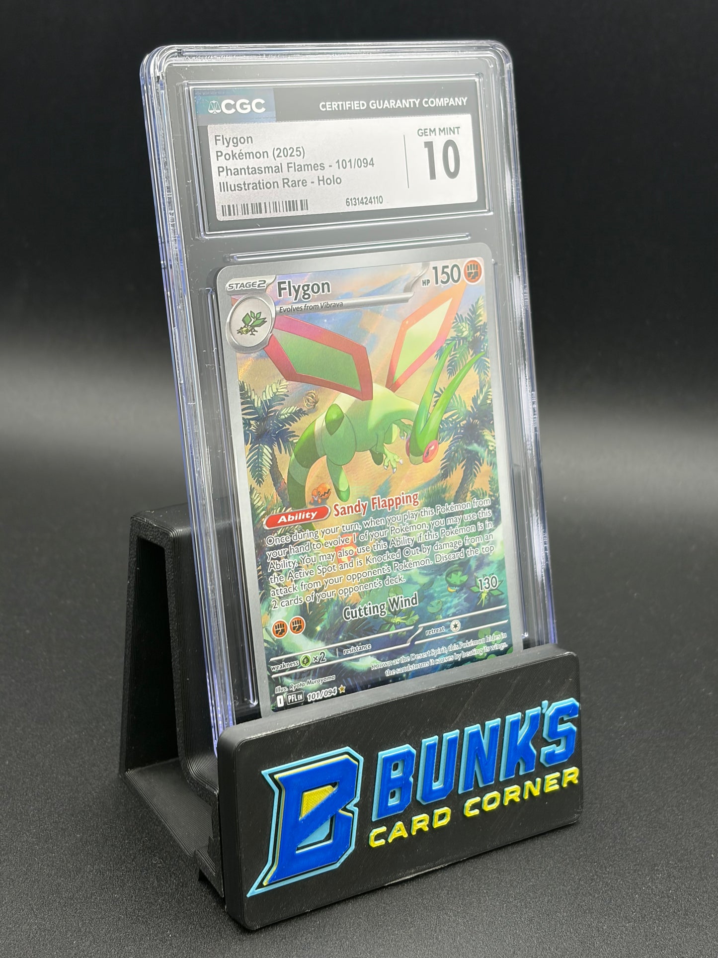 Flygon Illustration Rare Holo CGC 10
