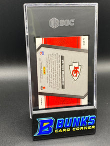 2023 Patrick Mahomes II Moments in Time Silver No Huddle Prizm SGC 10 (Box B55)