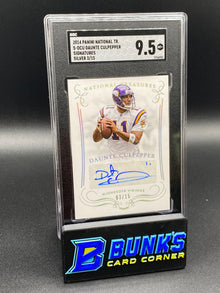 2014 Daunte Culpepper Sig. Silver SGC 9.5 (Box B55)