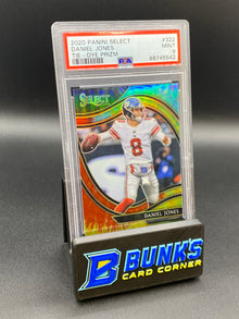 2020 Daniels Jones Tie-Dye Prizm PSA 9 (Box B53)