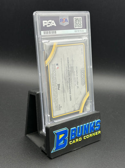 2023 Ronald Acuna Jr Autograph Diamond Icons PSA 10 8/25