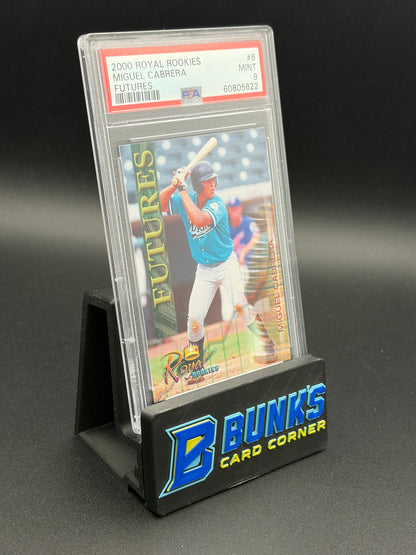 2000 Miguel Cabrera Futures PSA 9 RC