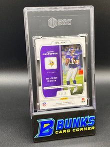 2020 Daunte Culpepper Aurora Auto. Electric Etch Yellow SGC 9.5 (Box B53)