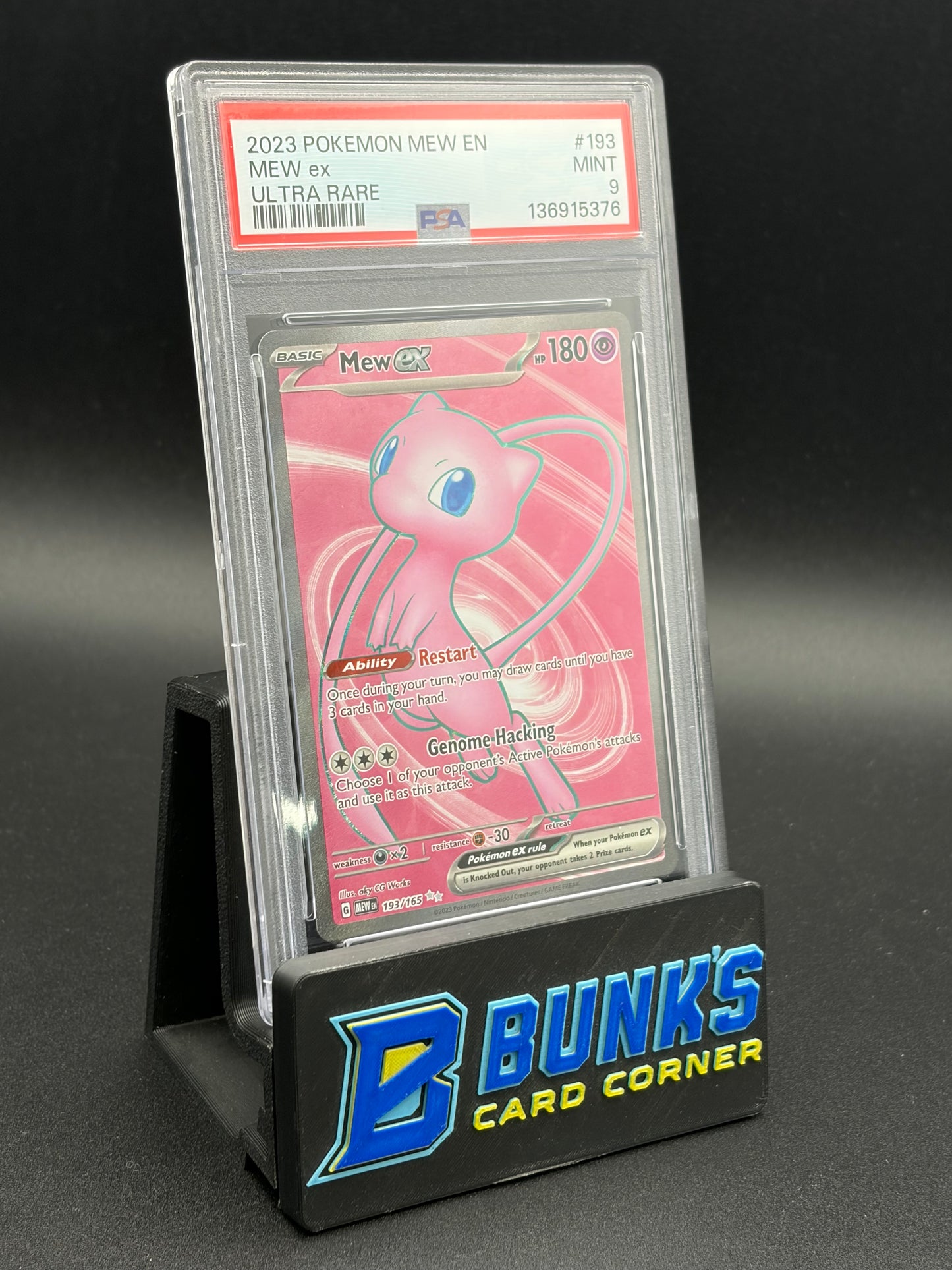 Mew Ex Ultra Rare PSA 9