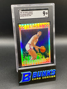 2007-08 Oscar Robertson Refractor SGC 9 (Box B53)