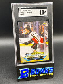 2024-25 Cutter Gauthier Canvas SGC 10 (Box B53)