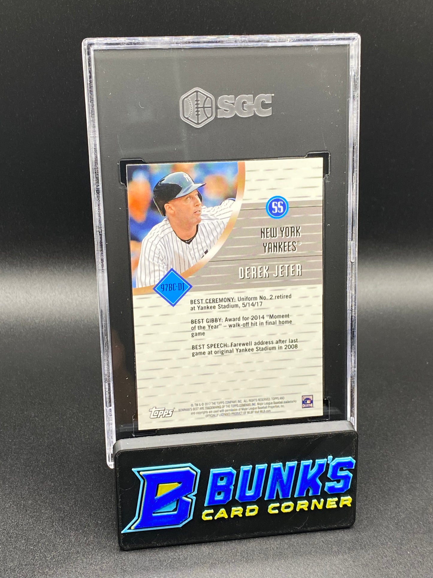 2017 Derek Jeter 97' Best Cuts SGC 9.5 (Box B53)