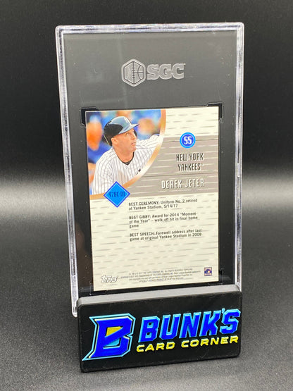 2017 Derek Jeter 97' Best Cuts SGC 9.5 (Box B53)