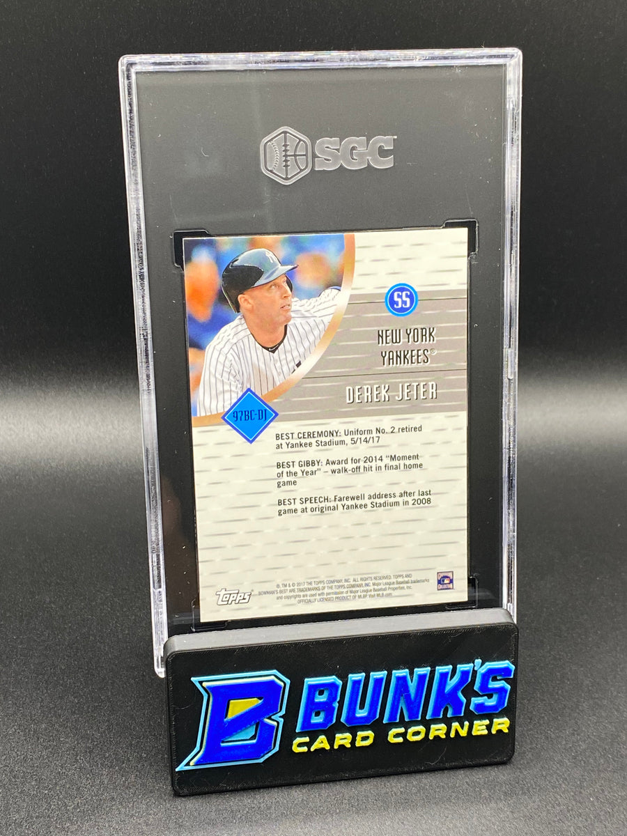 2017 Derek Jeter 97' Best Cuts SGC 9.5