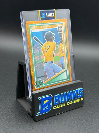 2025 Konnor Griffin Panini Optic Orange Velocity Prospect Rookie