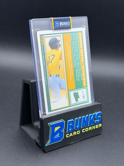2025 Konnor Griffin Panini Optic Orange Velocity Prospect Rookie