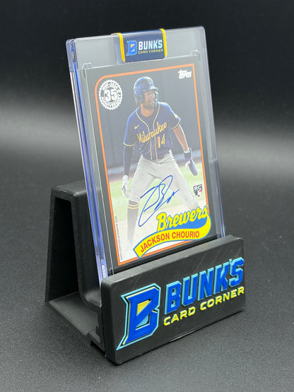 2024 Jackson Chourio Topps Auto 137/199 RC