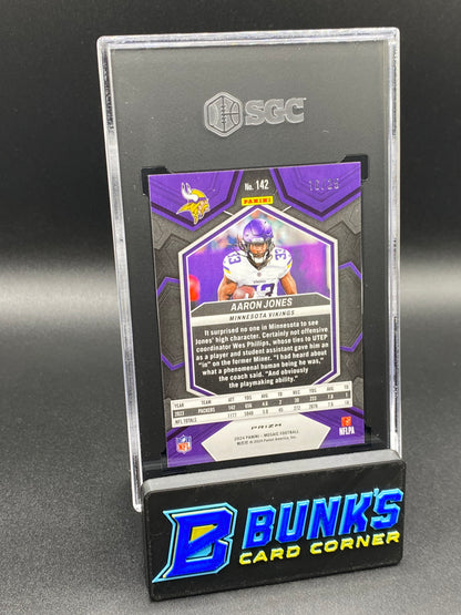 2024 Aaron Jones White Prizm SGC 10 (Box B56)