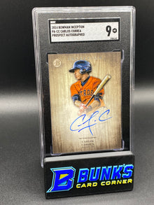 2014 Carlos Correa Prospect Auto. SGC 9 (Box B56)