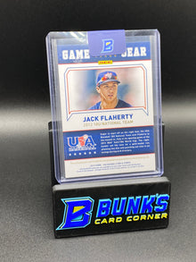 2015 Jack Flaherty Auto. Jersey SP (Box B56)