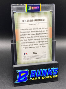 2024 Pete Crow-Armstrong Home Field Advantage RC SP (Box B56)
