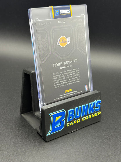 2014-15 Kobe Bryant Excalibur Panini Crusade