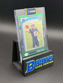 2024 Drake Maye Donruss Optic Green Refractor RC