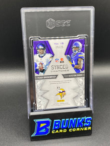 2016 Bridgewater/Digs Synced Swatches Game Used Neon Green Prizm SGC 9.5 (Box B56)