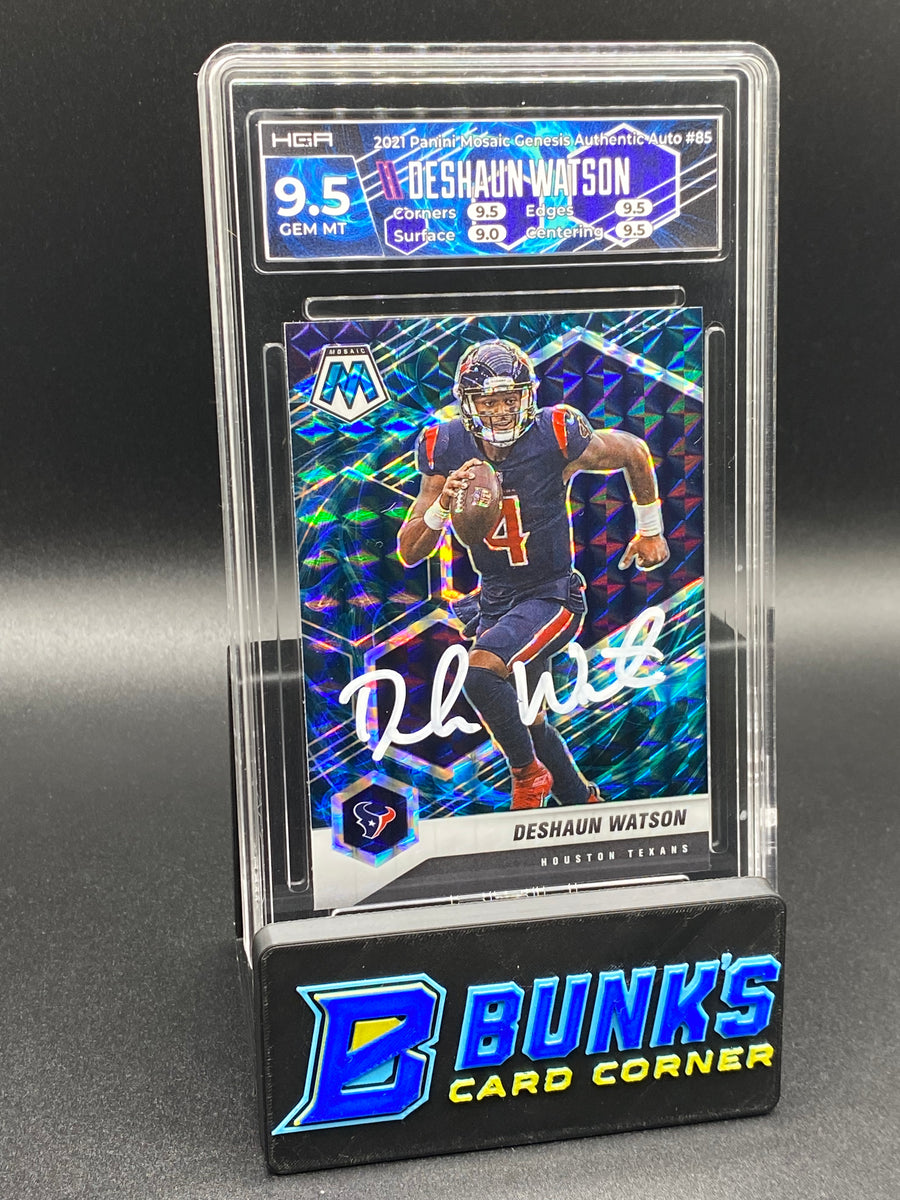 2021 Deshaun Watson Mosaic Genesis Auto. HGA 9.5