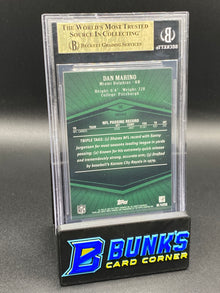 2007 Dan Marino SP HOF Beckett 9.5 (Box B56)