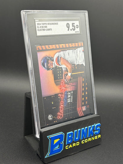 2024 Bo Nix Electro Lights Resurgence SGC 9.5 RC