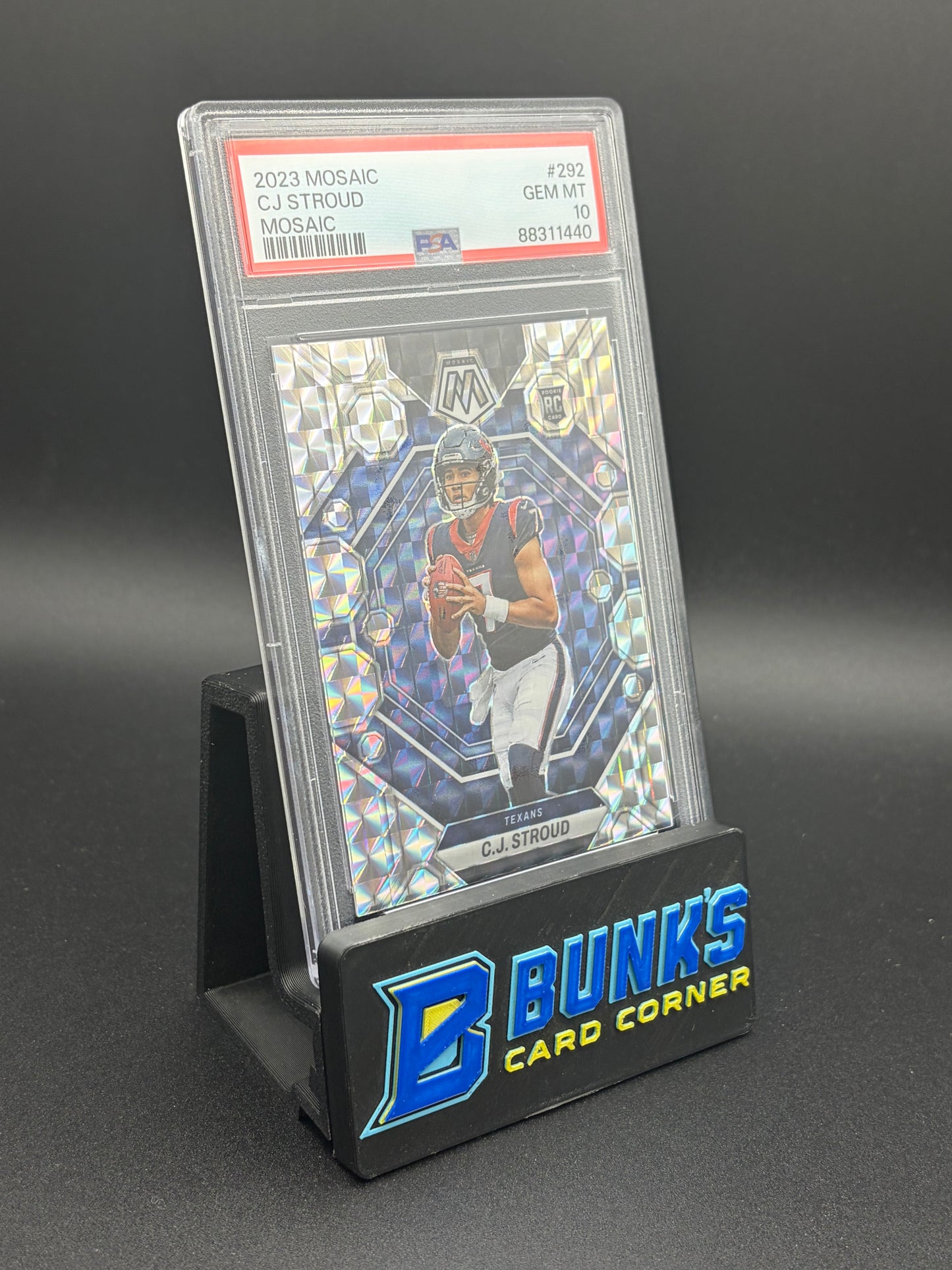 2023 CJ Stroud Mosaic PSA 10 RC