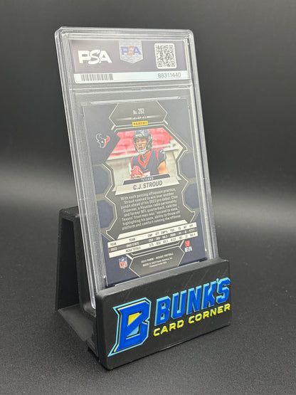 2023 CJ Stroud Mosaic PSA 10 RC