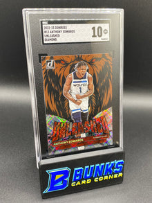 2022-23 Anthony Edwards Unleashed Diamond SGC 10 (Box B57)