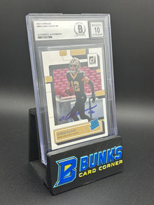 2022 Chris Olave Donruss Beckett 10 Auto RC