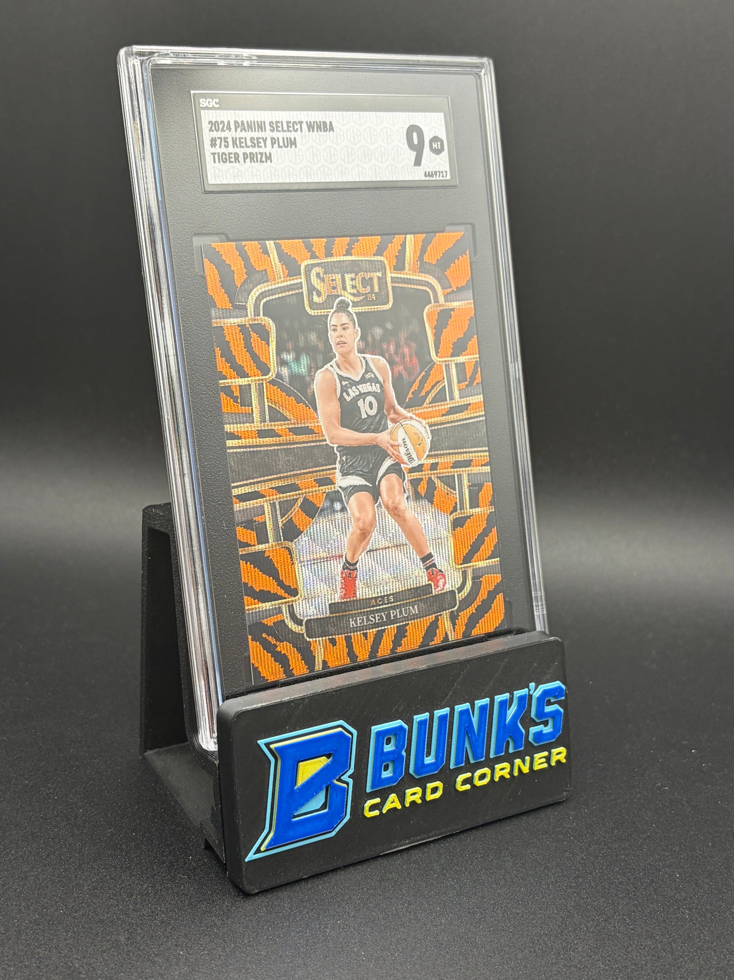 2024 Kelsey Plum Tiger Prizm Select SGC 9