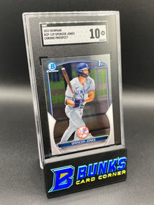 2023 Spencer Jones Chrome Prospect 1st Bowman SGC 10 (Box B57)