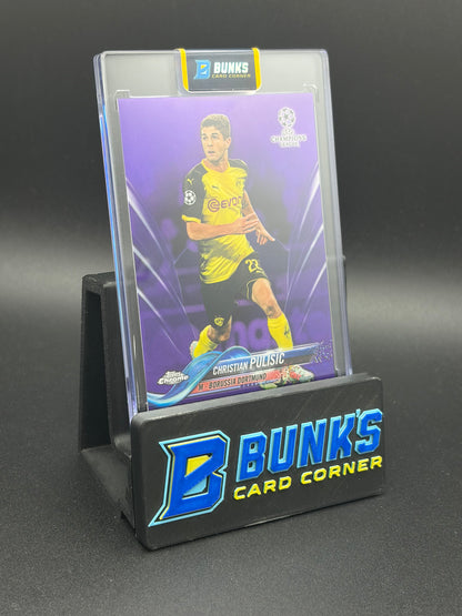 2018 Christian Pulisic Purple Topps Chrome 203/250