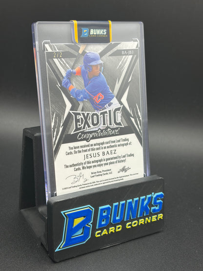 2023 Jesus Baez Leaf Exotic Auto 2/2