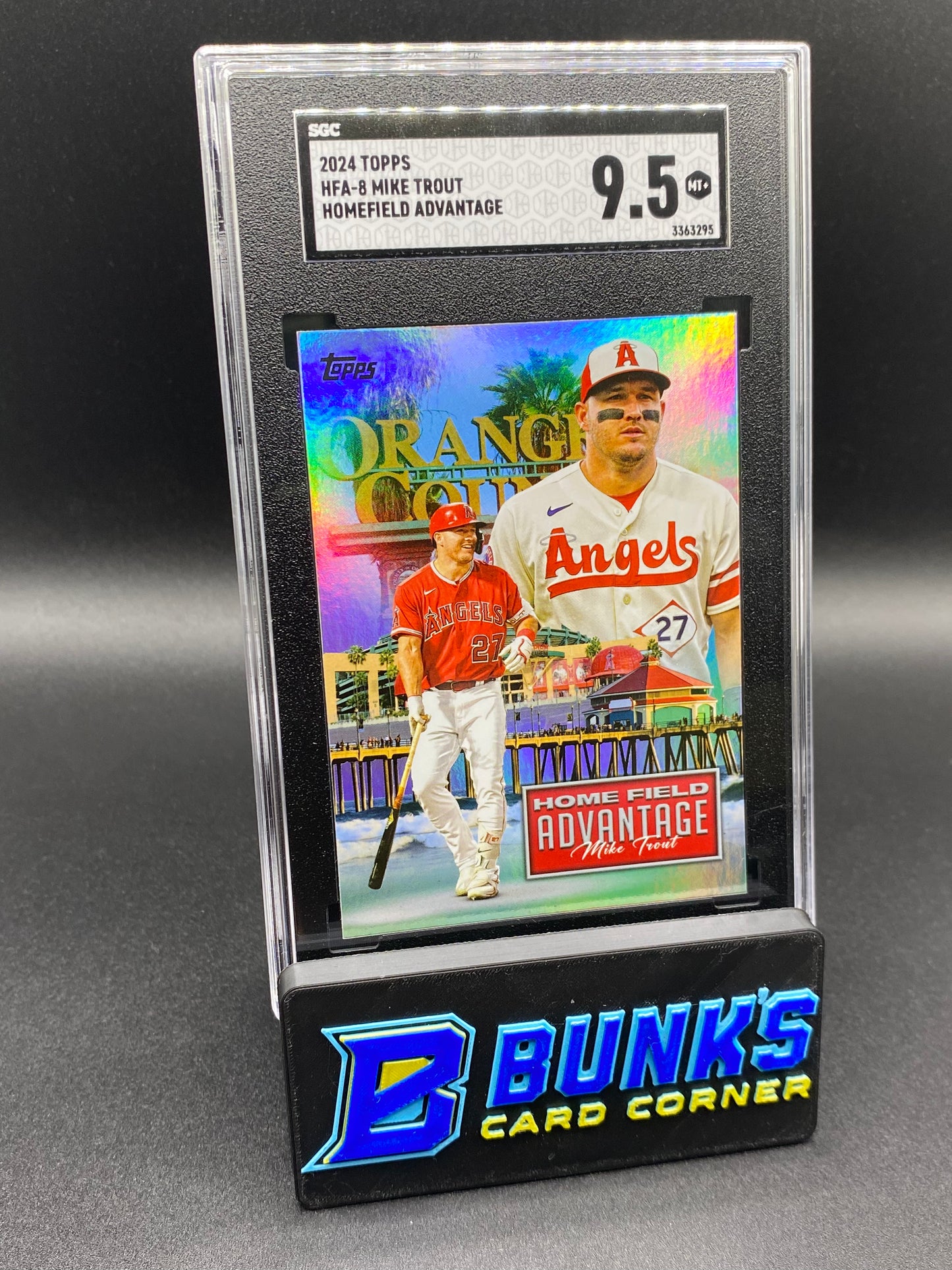 2024 Mike Trout Home Field Advantage SGC 9.5 (Box B57)