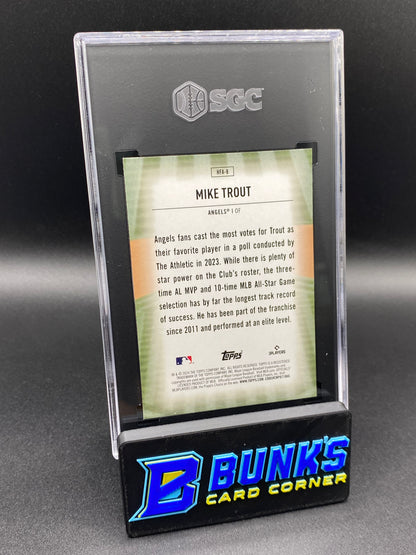 2024 Mike Trout Home Field Advantage SGC 9.5 (Box B57)