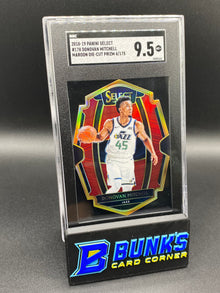 2018-19 Donovan Mitchell Maroon Die-Cut Prizm SGC 9.5 (Box B57)
