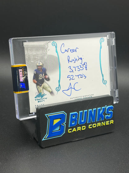 2017 James Conner Leaf Trinity AU Signature 20/25